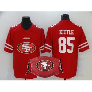 Stitched American San Francisco 49ers #85 George K...