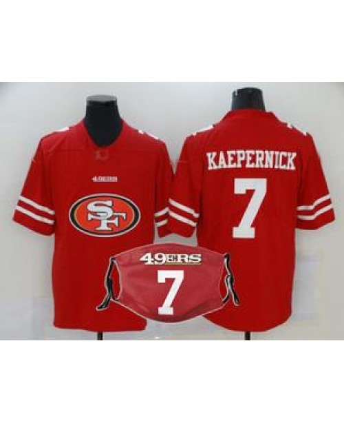 Stitched American San Francisco 49ers #7 Colin Kae...