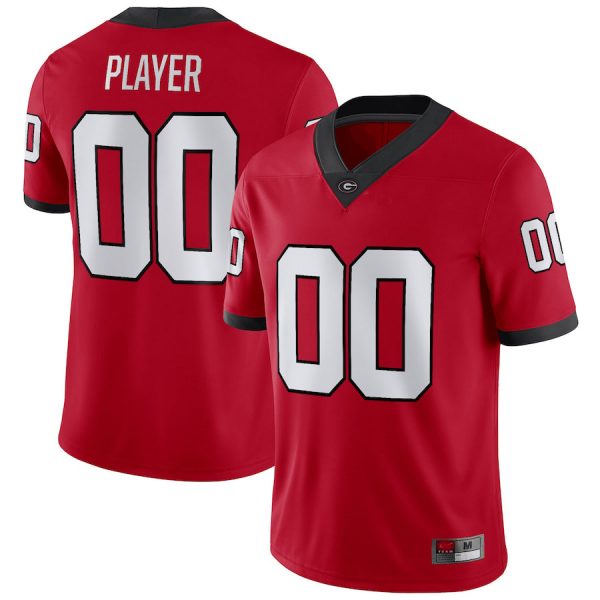 Custom G.Bulldogs Pick-A-Player NIL Replica Football Jersey Red American Stitched College Jerseys