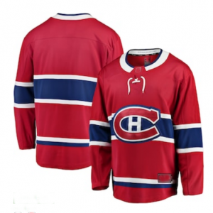 M.Canadiens Fanatics Branded Breakaway Home Jersey Red Stitched American Hockey Jerseys