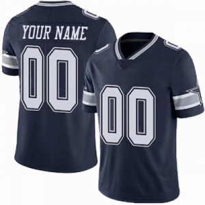 Custom Jersey Dallas Cowboys Stitched American Foo...