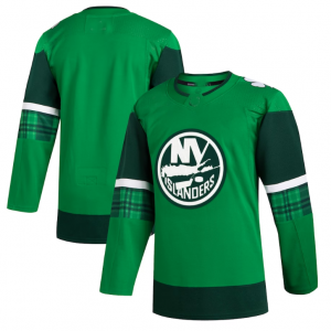NY.Islanders 2023 St. Patrick's Day Primegreen Authentic Jersey - Kelly Green Stitched American Hockey Jerseys