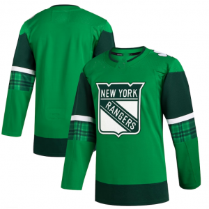NY.Rangers 2023 St. Patrick's Day Primegreen Authentic Jersey - Kelly Green Stitched American Hockey Jerseys