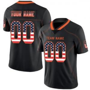 Custom Cincinnati Bengals Stitched American Footba...