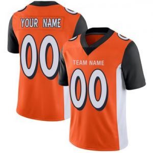 Custom Cincinnati Bengals Stitched American Footba...