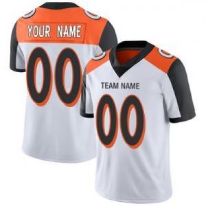Custom Cincinnati Bengals Stitched American Footba...