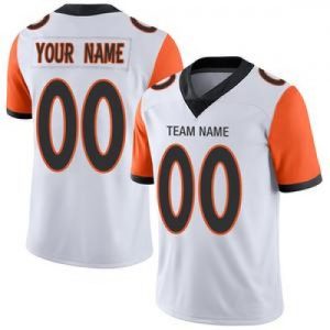 Custom Cincinnati Bengals Stitched American Footba...