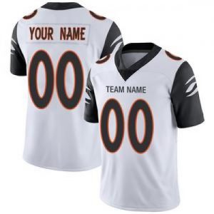 Custom Cincinnati Bengals Stitched American Footba...