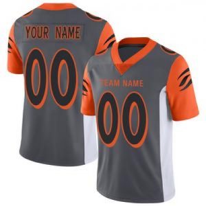 Custom Cincinnati Bengals Stitched American Footba...