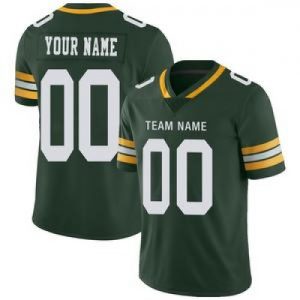 Custom Green Bay Packers Stitched American Footbal...