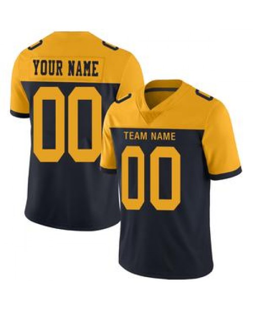 Custom Green Bay Packers Stitched American Footbal...