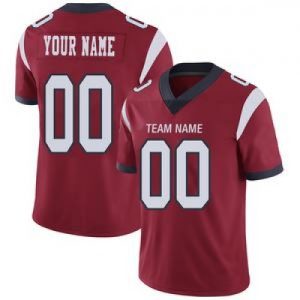 Custom Houston Texans Stitched American Football J...