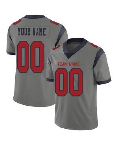 Custom Houston Texans Stitched American Football J...