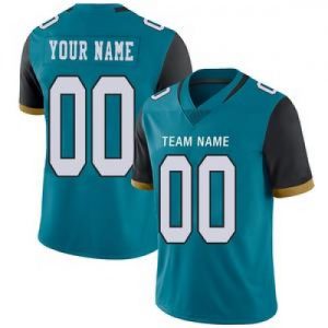 Custom Jacksonville Jaguars Stitched American Foot...