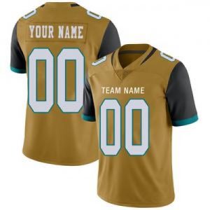 Custom Jacksonville Jaguars Stitched American Foot...