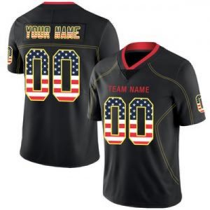 Custom Kansas City Chiefs Stitched American Footba...