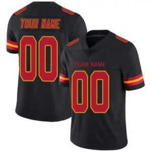 Custom Kansas City Chiefs Stitched American Footba...