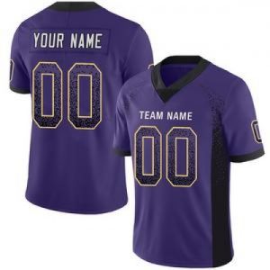 Custom Minnesota Vikings Stitched American Footbal...