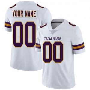 Custom Minnesota Vikings Stitched American Footbal...