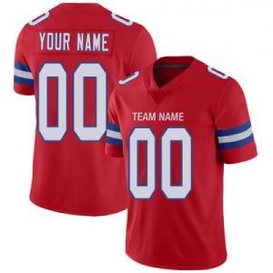 Custom New England Patriots Stitched American Foot...