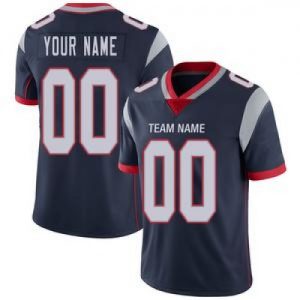 Custom New England Patriots Stitched American Foot...