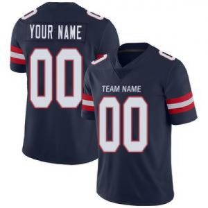Custom New England Patriots Stitched American Foot...