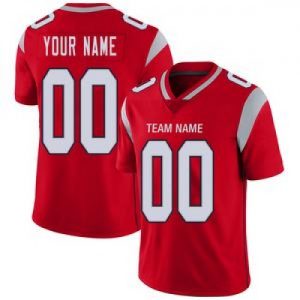 Custom New England Patriots Stitched American Foot...