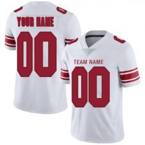 Custom New York Jets Stitched American Football Je...