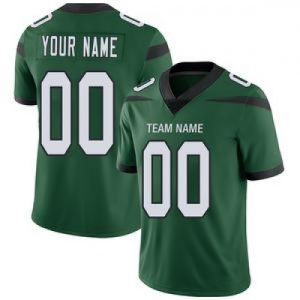 Custom New York Jets Stitched American Football Je...