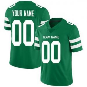 Custom New York Jets Stitched American Football Je...