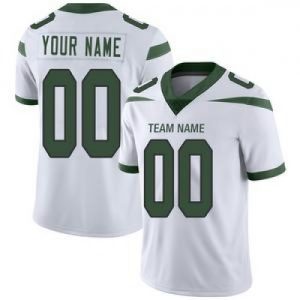 Custom New York Jets Stitched American Football Je...