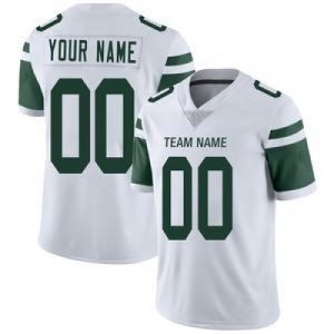 Custom New York Jets Stitched American Football Je...