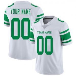 Custom New York Jets Stitched American Football Je...