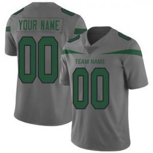 Custom New York Jets Stitched American Football Je...