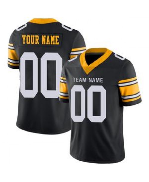 Custom Pittsburgh Steelers Stitched American Footb...