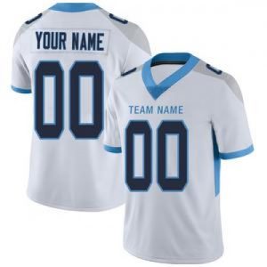 Custom Tennessee Titans Stitched American Football...
