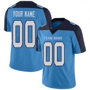 Custom Tennessee Titans Stitched American Football...