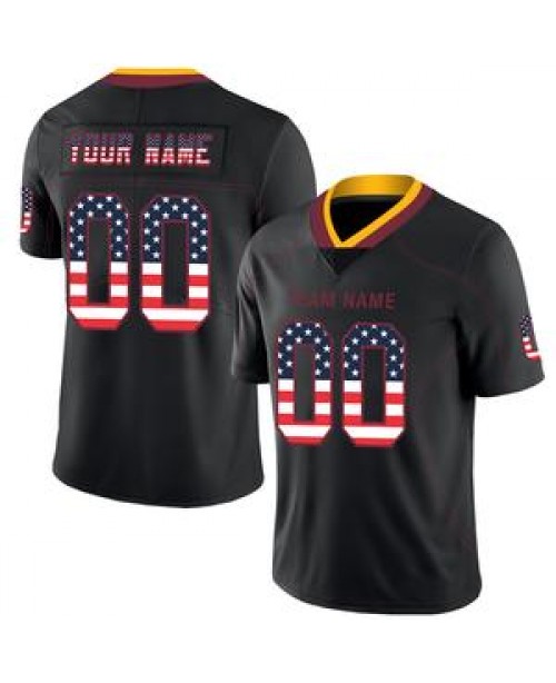 Custom Washington Redskins Stitched American Footb...