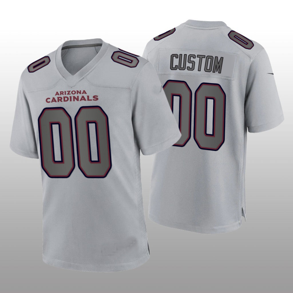 Custom A.Cardinals Gray Atmosphere Game Jersey American Jerseys Football Jerseys