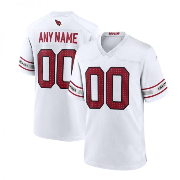 Custom A.Cardinal Game Jersey - White Stitched American Football Jerseys