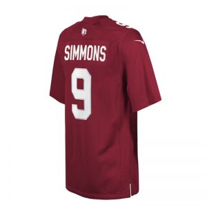 A.Cardinal #9 Isaiah Simmons Game Player Jersey - Cardinal Stitched American Football Jerseys