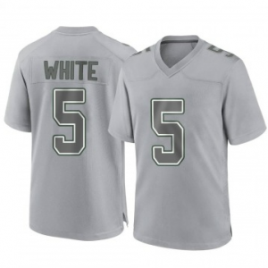 NY.Jets #5 Mike White Gray Vapor Untouchable Elite Jersey Stitched American Football Jerseys
