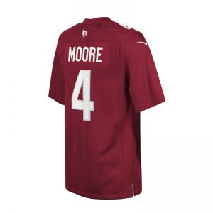 A.Cardinal #4 Rondale Moore Game Player Jersey - Cardinal Stitched American Football Jerseys