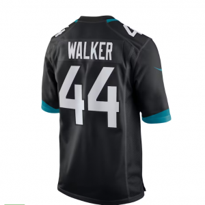 J.Jaguars #44 Travon Walker Player Game Jersey Black Stitched American Football Jerseys