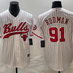 91 rodman baseball jersey