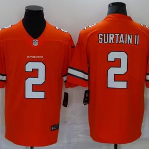 broncos #2 orange jersey