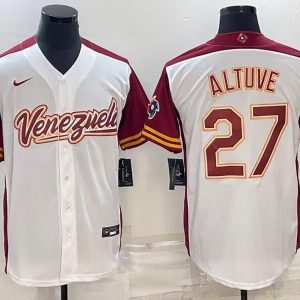 jose altuve #27 venezuela jersey