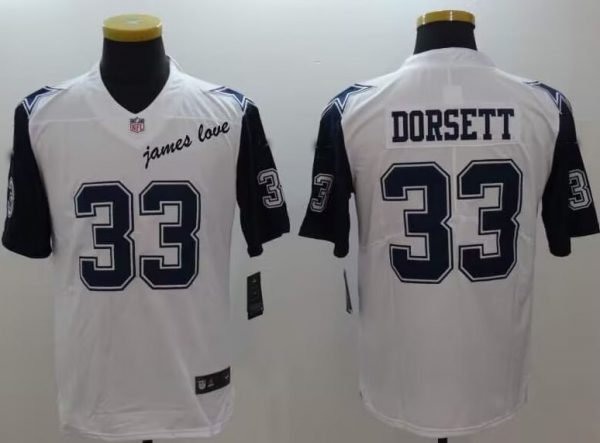cowboys #33 dorsett jersey