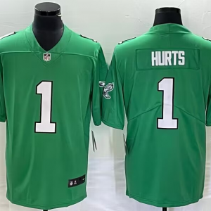 eagles #1 kelly green jersey