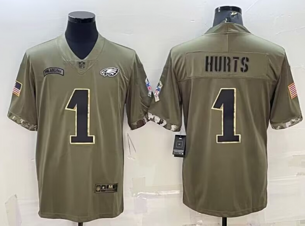 eagles #1 camo jersey